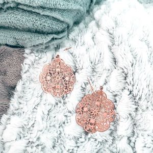 Rose Gold Earrings